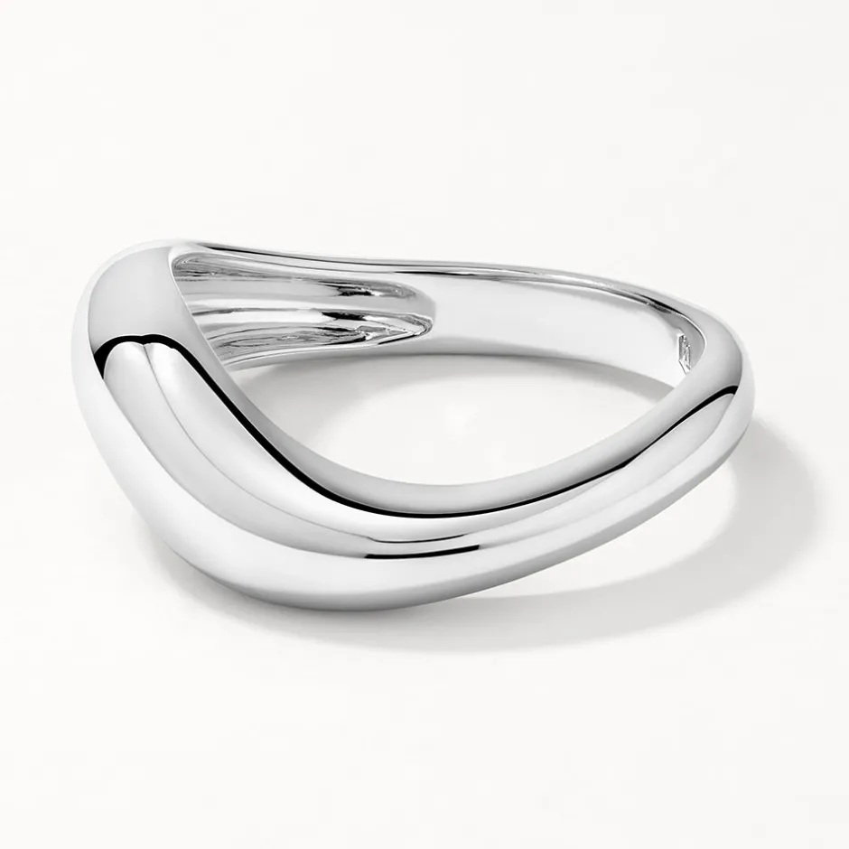 Sale Wave Dome Ring in Silver 925 Sterling Silver | Rings