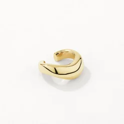 Discount Wave Ear Cuff in Gold 18k Fine Gold Plated | Earrings